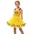thumbnail image 1 of CUZIBR Kids Adorable Dress Girls Tutu Animal Theme Performance Outfit Sets Clothes Sets,Yellow,8-9 Years, 1 of 5