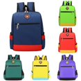 thumbnail image 1 of CUZIBR Kids Backpack Lightweight Color Block Durable School Bag For Boys Travel Daypack Multi Zipper Pockets School Bookbag Adjustable Shoulder Straps For Primary Students, 1 of 3