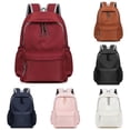 thumbnail image 1 of CUZIBR Kids Backpack Solid Color Drawstring Zipper Closure Elastic Side Pockets School Bag For Girls Travel Daypack Casual Student Middle School Bookbag, 1 of 4