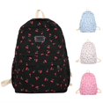thumbnail image 1 of CUZIBR Large Capacity Cute School Backpack For Girls Students Cherry Print Backpack Versatile Durable Lightweight Casual Daypack Travel Rucksack Work Commute Bookbag, 1 of 3