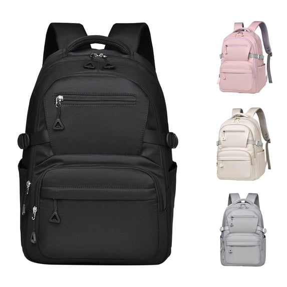 CUZIBR Large Capacity Stylish Backpack Daypack Adjustable Padded Shoulder Straps Side Pocket Chest Strap For Teens Girls Back To School Travel Everyday Carry