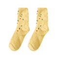 thumbnail image 1 of CUZIBR Socks For Women Winter Stripe Cute Print Solid Crew Socks Thick Fuzzy Waem Stockings Comfy Soft Casual Breathable Socks,G,One Size, 1 of 3