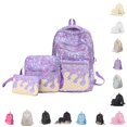 thumbnail image 1 of CUZIBR Sprinkle Ice Cream Print Backpack For Teen Girls Casual Lightweight Student School Backpack Travel Daypack With Multiple Pockets, 1 of 5