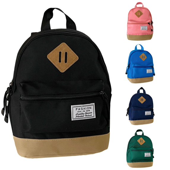 CUZIBR Stylish Kids Backpack For Back To School Adjustable Shoulder Strap Small Multi Pocket Casual Daypack Lightweight Travel Carry Bag For Teens Daily Shopping Outdoor