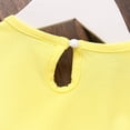 thumbnail image 1 of CUZIBR Toddler Baby Girls Wedding Party Dress Cap Sleeve Floral Lace Embroidery Round Neck Mesh Patchwork High Low Princess Dress Summer Stylish Formal Birthday Tutu Dress,Yellow,0-6 Months, 1 of 5