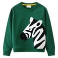 thumbnail image 1 of CUZIBR Toddler Boys Girl Baby Sweatshirts Long Sleeve Sports Cartoon Print Shirt Tops Clothes Kids Leisure Dailywear For Child, 1 of 6