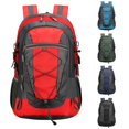 thumbnail image 1 of CUZIBR Unisex Backpack Outdoor Hiking Backpack Large Capacity Multi Compartment Travel Rucksack Adjustable Padded Straps Side Mesh Bottle Holders For Back To School Carry Bag, 1 of 4