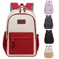 thumbnail image 1 of CUZIBR Unisex Teen Boys Backpack Lightweight Multi Pockets Daypack Adjustable Padded Shoulder Straps Casual School Bookbag For Students Travel Comfortable Commute Bag, 1 of 3