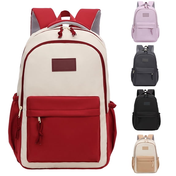 CUZIBR Unisex Teen Boys Backpack Lightweight Multi Pockets Daypack Adjustable Padded Shoulder Straps Casual School Bookbag For Students Travel Comfortable Commute Bag