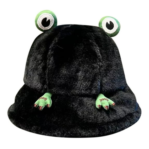 CUZIBR Winter Scarf Hat Set Christmas Cute Cartoon Dinosaur Knitted Caps Winter Thick Warmth Hat Ear Flaps Cozy Soft Windproof Headwear,Black,One Size