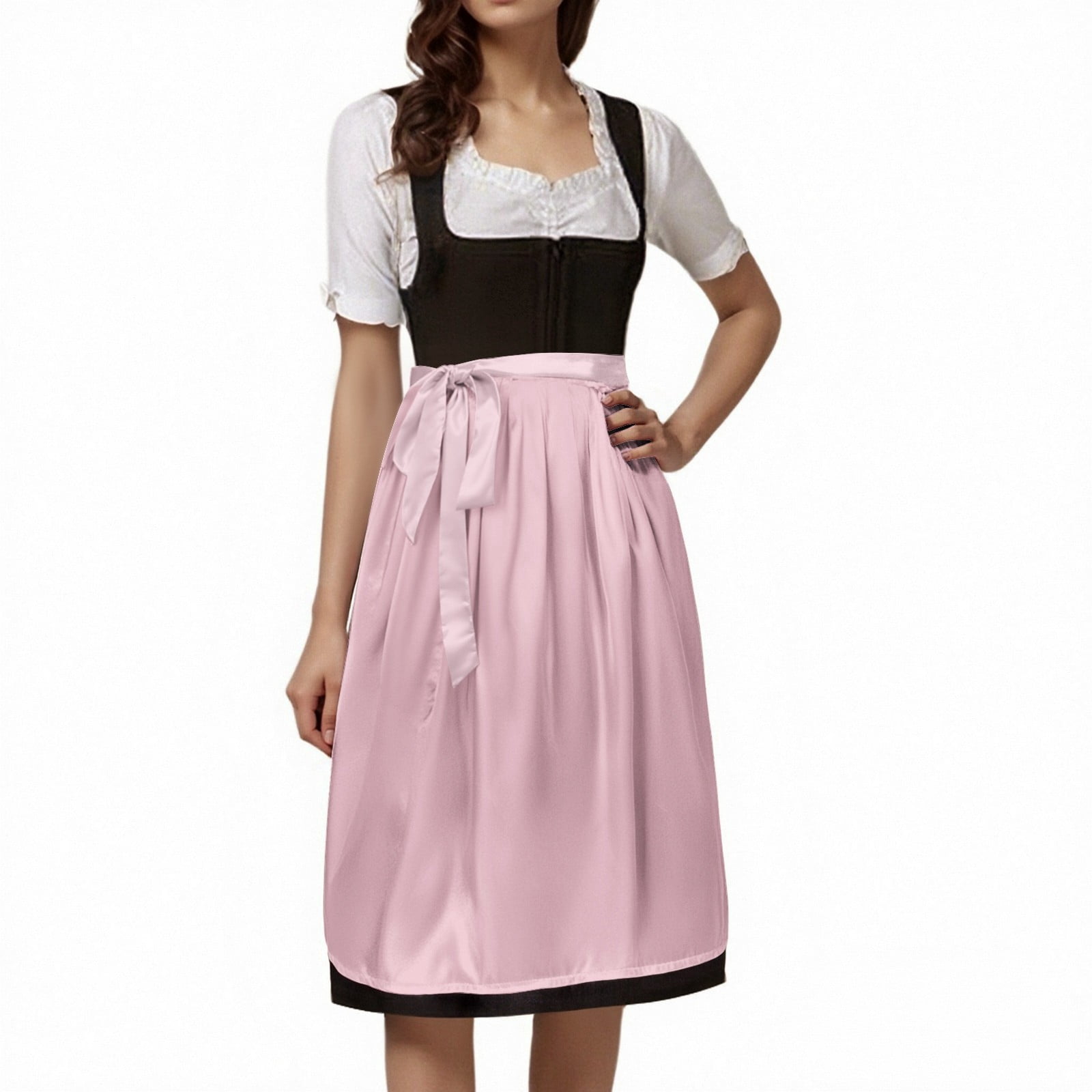 slim fit dress slacks Raquel Mirror Party Dress Black / Festivalkläder till kvinnor main image 0