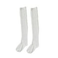 thumbnail image 1 of CUZIBR Womens Socks Knee High Socks Solid Color Knitted Loose Leg Warmers Soft Uniform Stockings Comfy Dailywear,D,One Size, 1 of 9