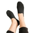 thumbnail image 1 of CUZIBR Wool Socks For Women Non Slip Hidden Boat Sock Soft Comfy No Show Low Cut Liner Thin Stretchable Footies Breathable Lightweight Footwear,Black,One Size, 1 of 3