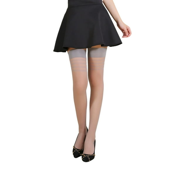 CUZIBR Wool Socks For Women Thickened Fuzzy Lined Velvet Opaque Tights Over The Knee Stockings Soft Warm Winter Pantyhose Reinforced Toe Leggings Fuzzy Socks,Grey,One Size