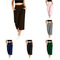 thumbnail image 1 of CUZIBR Yoga Pants For Women With Pocket High Waist Wide Leg Baggy Workout Pants Stretch Trendy Pants For Women Casual Gym Running Daily Activewear Leisure Club Trousers,Coffee,S, 1 of 5