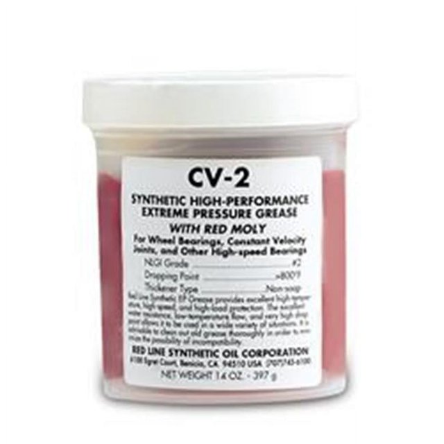 Redline 80401; Cv2 Grease With Moly 14Oz Jar