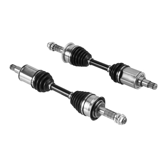 CV Axle Shaft Assembly Pair - Front Left & Right - Compatible with 1996-2002 , Alloy & Carbon Steel - Automotive Replacement Drive Axle