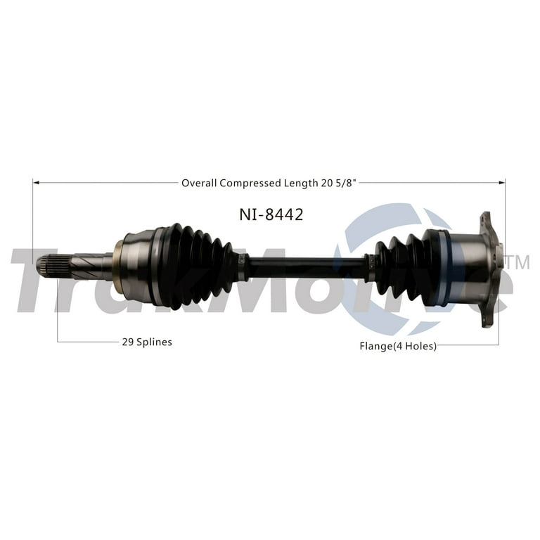CV Axle Shaft Fits select: 1985-1989 NISSAN 300ZX, 1984 DATSUN