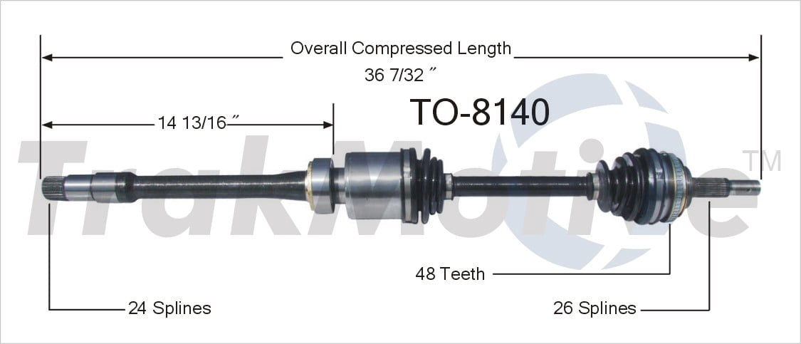 2000 Rav Axle Replacement CV Axle Shaft Fits select: 1996-2000 TOYOTA RAV4 - Walmart.com
