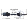 thumbnail image 1 of CV Axle Shaft Fits select: 1999-2003 FORD WINDSTAR, 1 of 4