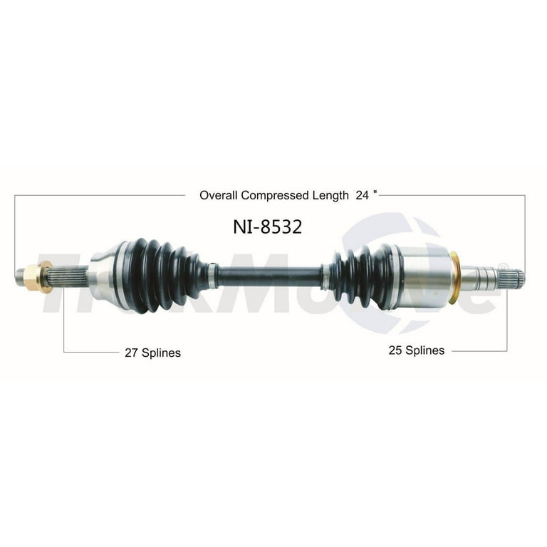 CV Axle Shaft Fits select 2006 2008 INFINITI M35 2011 2013