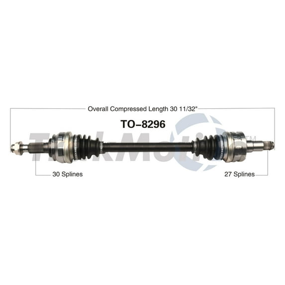 CV Axle Shaft Fits select: 2006-2008 LEXUS IS, 2006 LEXUS GS