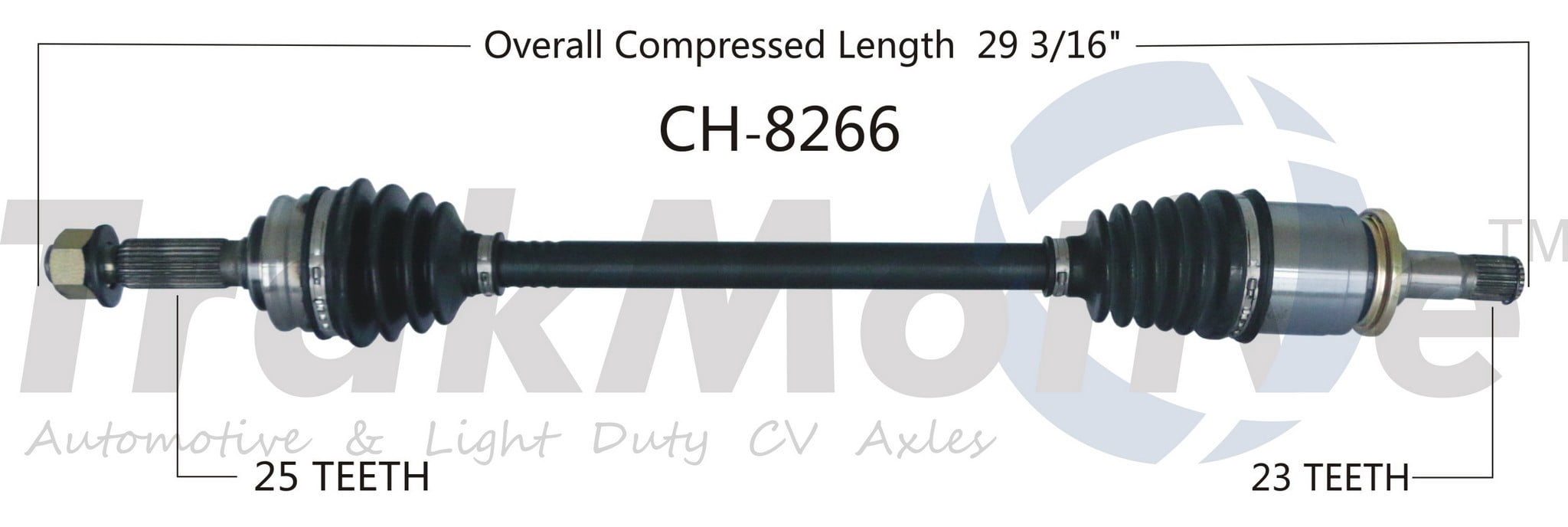 CV Axle Shaft Fits select: 2007-2017 JEEP PATRIOT, 2007-2017 JEEP COMPASS