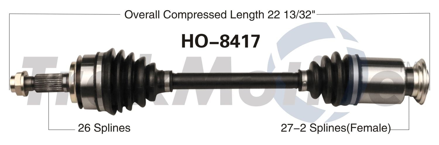 A-Premium CV Axle Shaft - Front Right Passenger Side For 2012-2015 Honda Pilot 3.5L V6