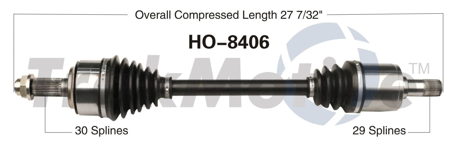 CV Axle Shaft Fits select: 2010-2011,2013 ACURA TSX