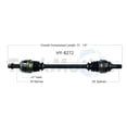 thumbnail image 1 of CV Axle Shaft Fits select: 2010-2015 HYUNDAI GENESIS COUPE, 2009-2011 HYUNDAI GENESIS, 1 of 4