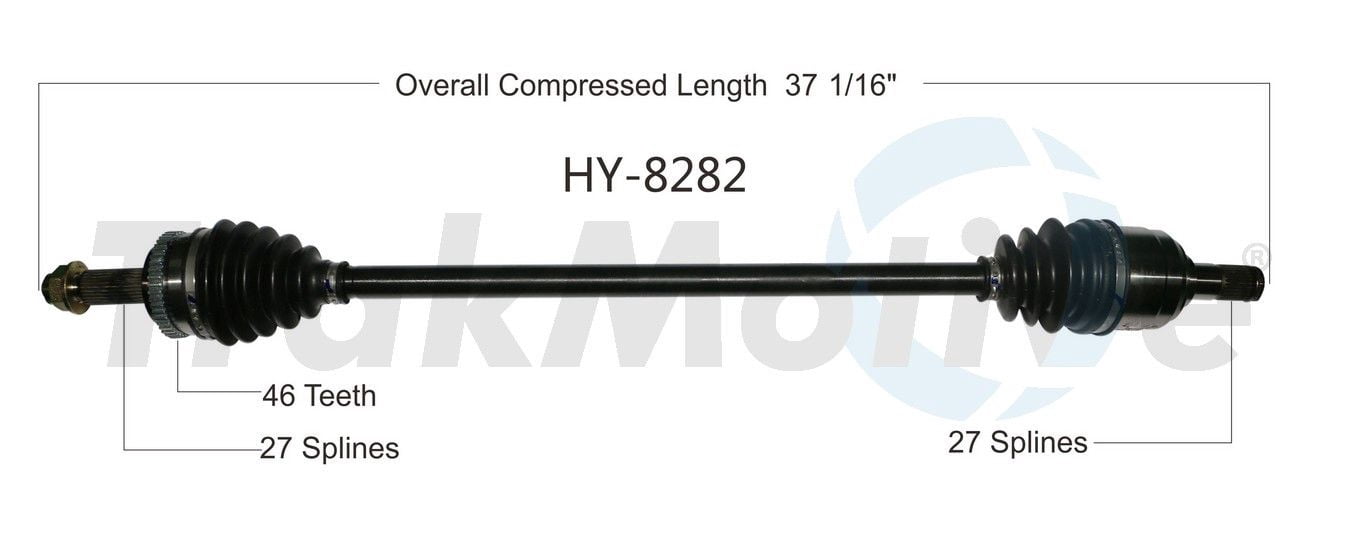 CV Axle Shaft Fits select: 2011-2013 KIA FORTE