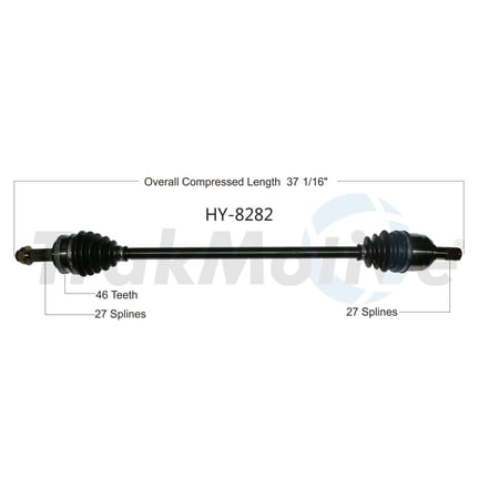 CV Axle Shaft Fits select: 2011-2013 KIA FORTE