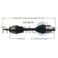 thumbnail image 1 of CV Axle Shaft Fits select: 2011-2014 FORD F150 SVT RAPTOR, 1 of 2