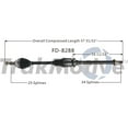 thumbnail image 1 of CV Axle Shaft Fits select: 2011-2015 FORD FIESTA, 1 of 3