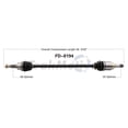 thumbnail image 1 of CV Axle Shaft Fits select: 2011-2019 FORD EXPLORER, 1 of 4