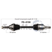 CV Axle Shaft Fits select 2011-2019 FORD EXPLORER