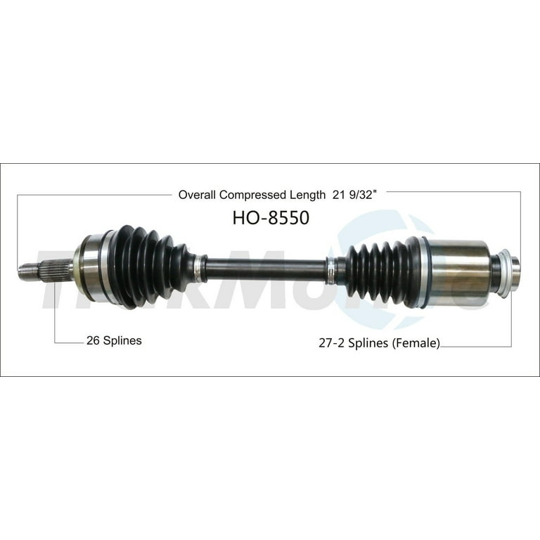 Civic axle discount