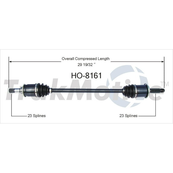 Surtrak Axle HO-8161 CV Axle Shaft