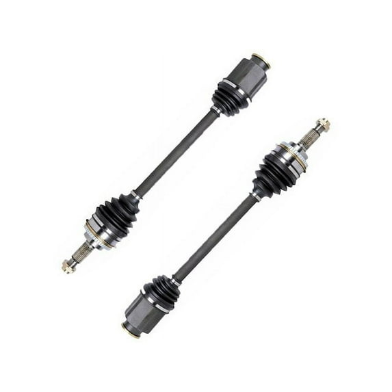 CV Axle Shaft Set - Compatible with 2001 - 2002 Subaru Forester AWD 2.5L H4