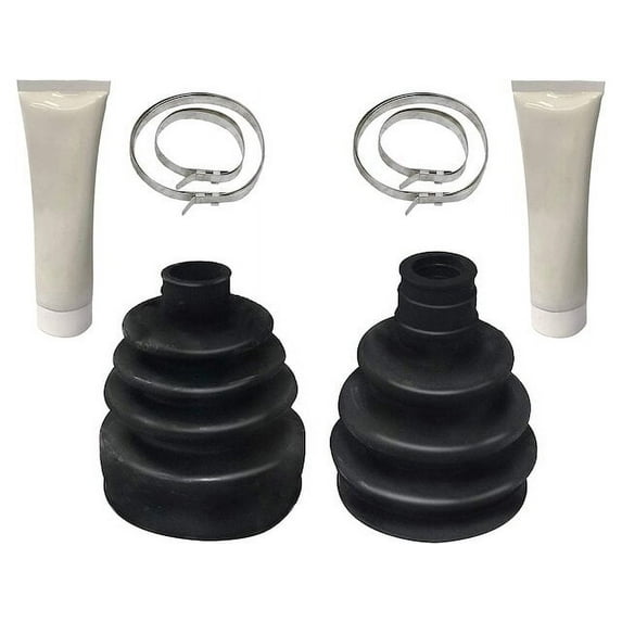CV Boot Kit - Compatible with 2000 - 2014 GMC Yukon XL 1500 2001 2002 2003 2004 2005 2006 2007 2008 2009 2010 2011 2012 2013