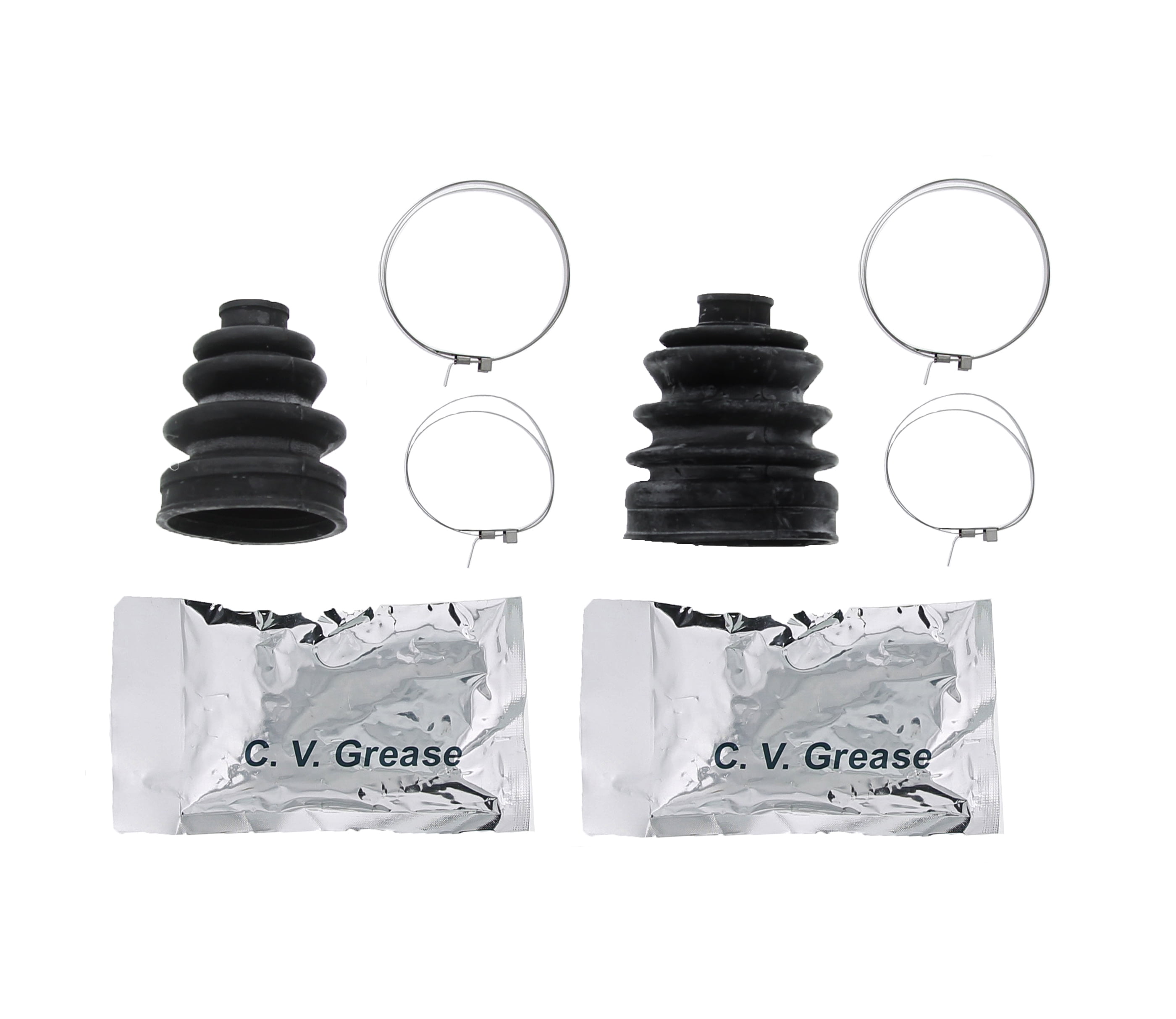 Caltric U-Joint Kit - Compatible With Suzuki Quad Runner 250 LT-F250 4x4 1997-1999 Rear Axle Outer