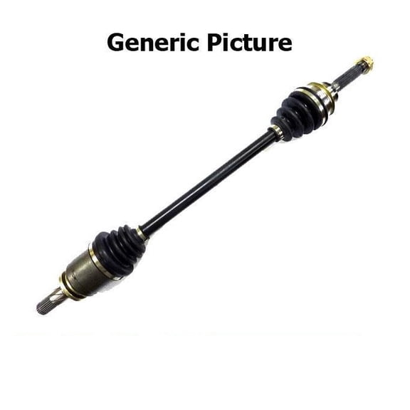 CV Drive Axle Shaft Assembly Rear Left or Right Side for 04-10 VW for Touareg W/O LSD - VW-8104, 3 Year Warranty