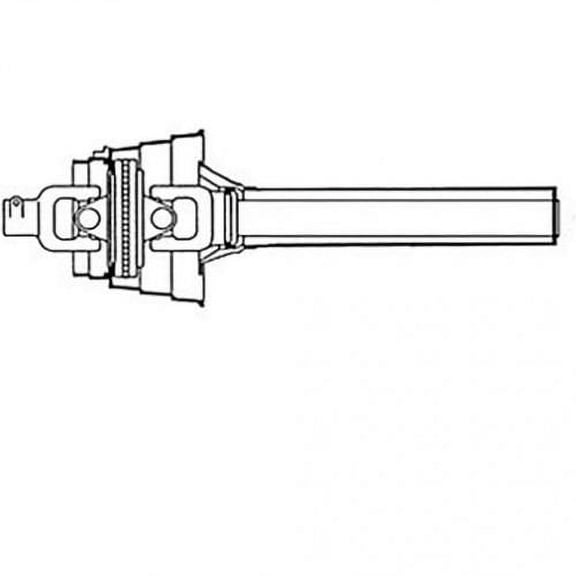 CV Half Shaft 1-3/4" 20 AS Lock fits Case IH LBX432S 84819744 fits New Holland