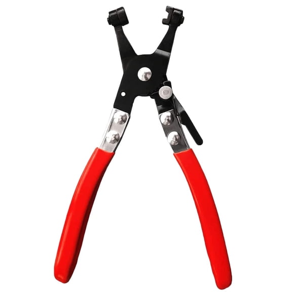 CV Joint Ear Clamp Banding Tool with Cutter, Auto Vehicle Tools Cut-Off Pliers Use for Car Repair, 10mm Fuel Hose, Cooling System, Vacuum Hoses Clamping (CV Joint Banding Tool with Cutter)
