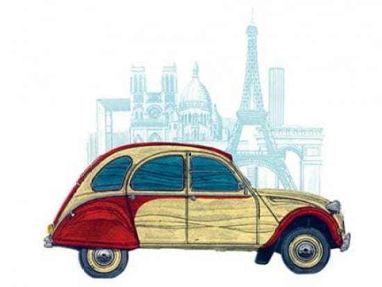 CV Paris Canvas Art - Barry Goodman (18 x 24)