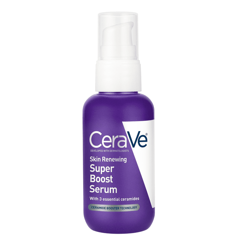 CeraVe Skin Renewing Super Boost Serum, 1.7 fl oz, Unisex