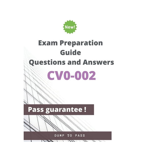 CV0-002 Exam Preparation Guide Questions and Answers: CV0-002 Workbook (Paperback)