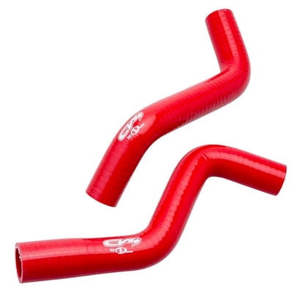 CV4 Radiator Hose Kit Red For Yamaha
