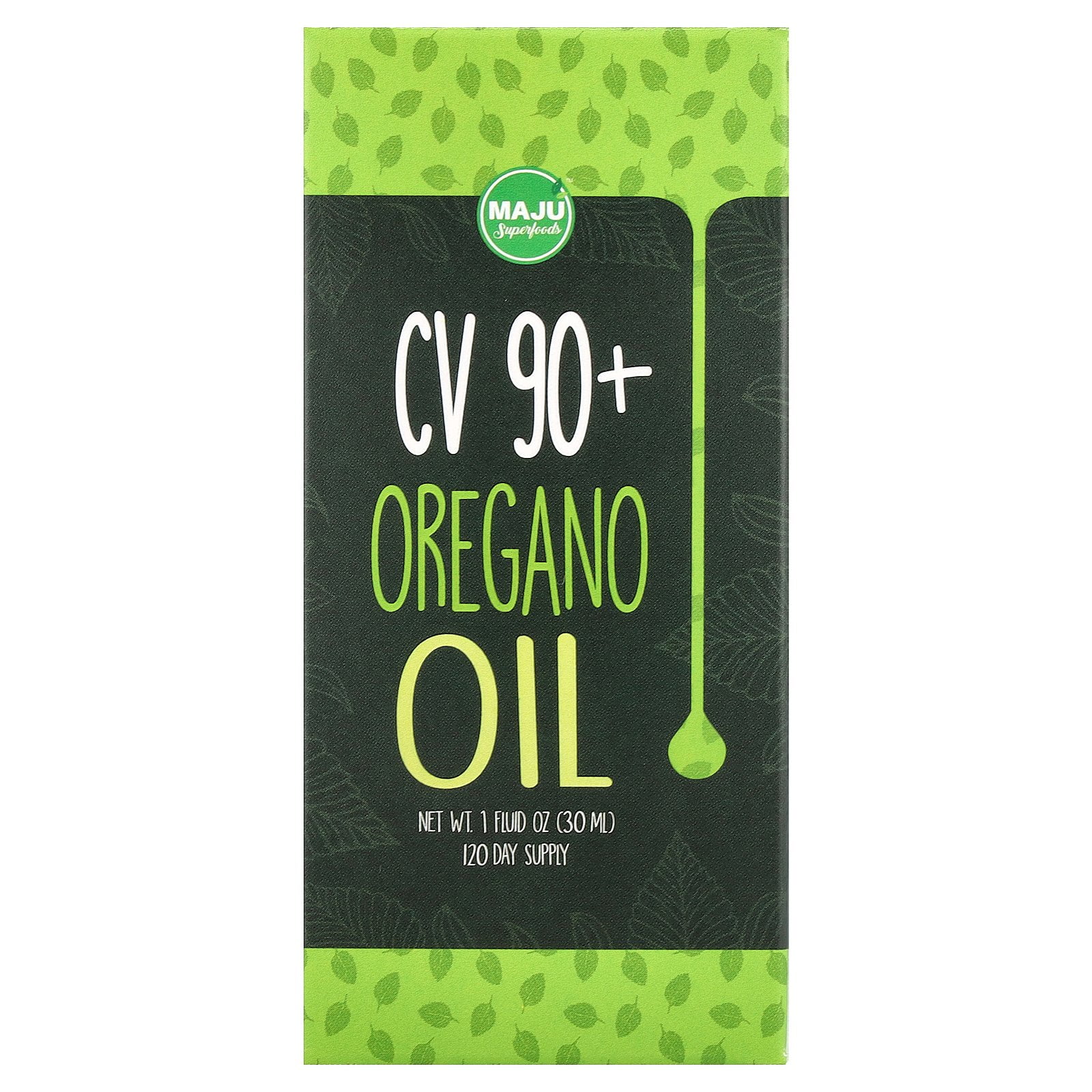 Maju Superfoods CV 90+ Oregano Oil, 1 fl oz (30 ml)