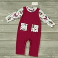 thumbnail image 1 of CVA Products Boys Infant Romper Christmas Family, 1 of 2